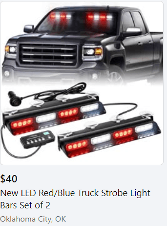 Truck Strobe lights in marketplace