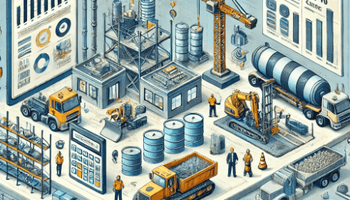 Illustration of operating costs in construction.