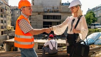 Hiring construction employee