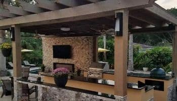 Outdoor kitchen sample