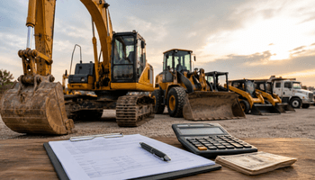 Construction machinery and contract details