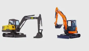 Volvo ECR55D vs. Kubota U55-4: Which is best?
