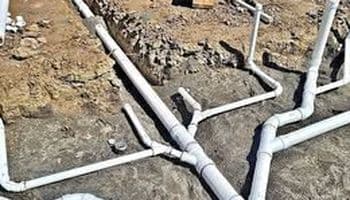 An image illustrating plumbing construction.