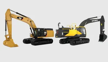 Caterpillar 349F L vs. Volvo EC480E: Which is best?