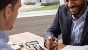 Reviewing closing costs for a new home.