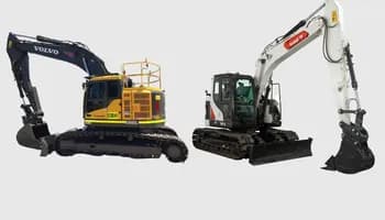 Volvo ECR305CL vs. Bobcat E145: Which is best?
