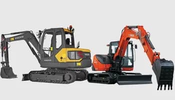 Volvo EC55D vs. Kubota KX080-4: Which is best?